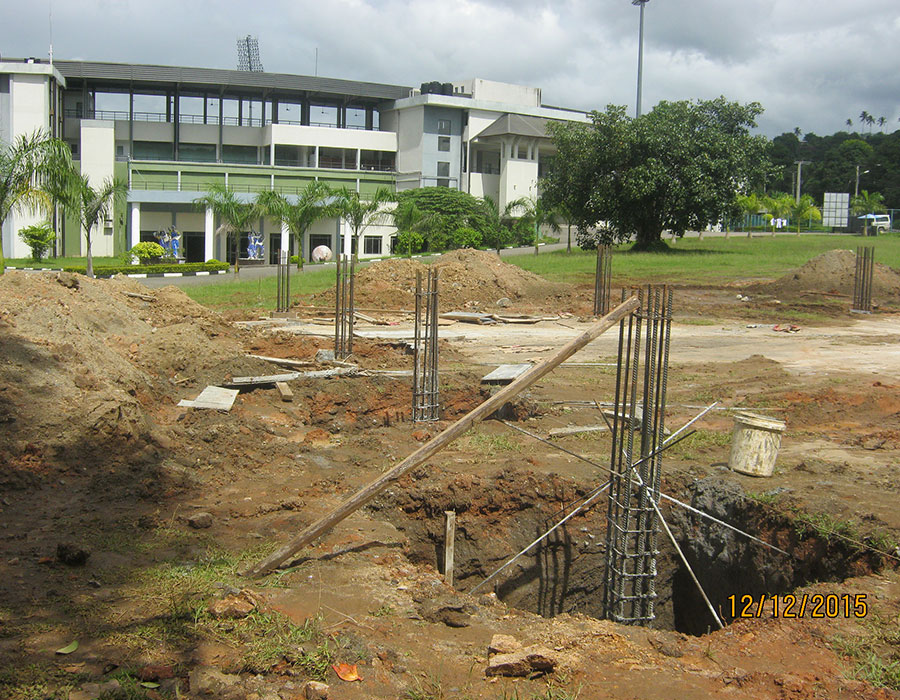 Construction of Proposed Indoor Nets Building at Pallekale International Cricket Stadium 